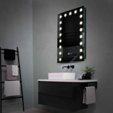 LED Spiegel Vertikal | Touch-Schalter | Anti-Beschlag-Funktion | Neutralweißes Licht - Reyze Seria Salono Model 6